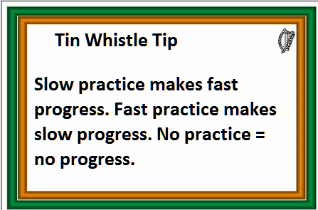 Tin whistle tip