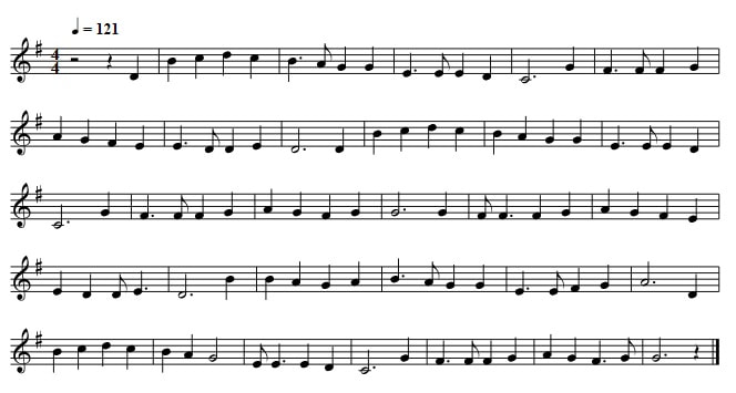 Christmas In The Trenches Sheet Music Notes In G Major