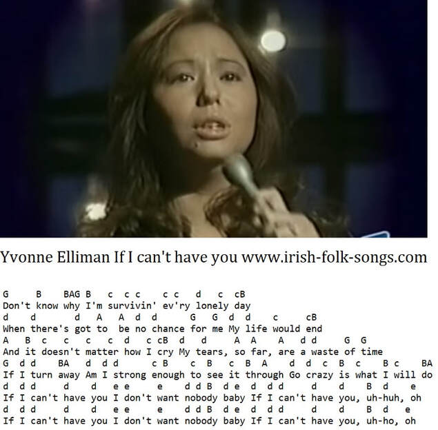 If I can't have you letter notes of song by Yvonne Elliman