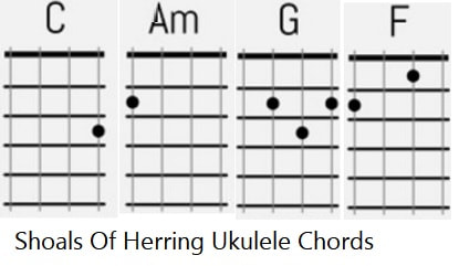the sholes of herring ukulele chords