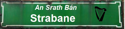 Strabane Street Sign