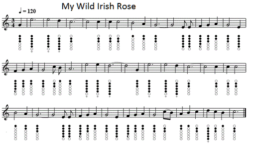 My wild Irish Rose sheet music