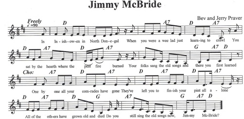 Jimmy McBride sheet music