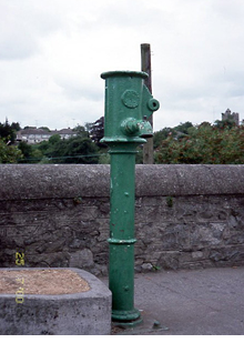Water pump, green