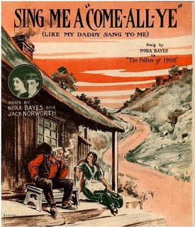 Photo of a Come All Ye record cover for the song Sing Me A Come All Ye