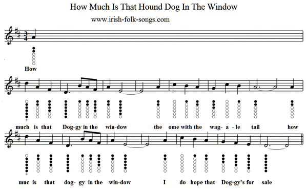how much is that doggie in the window sheet music