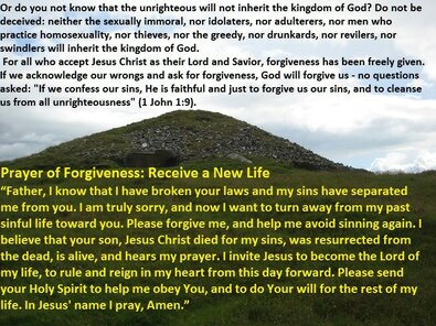 Prayer for forgiveness 3