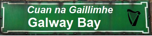Galway Bay road sign