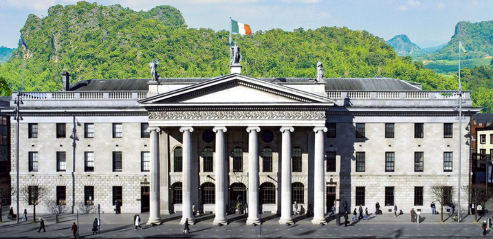 The GPO Dublin altered