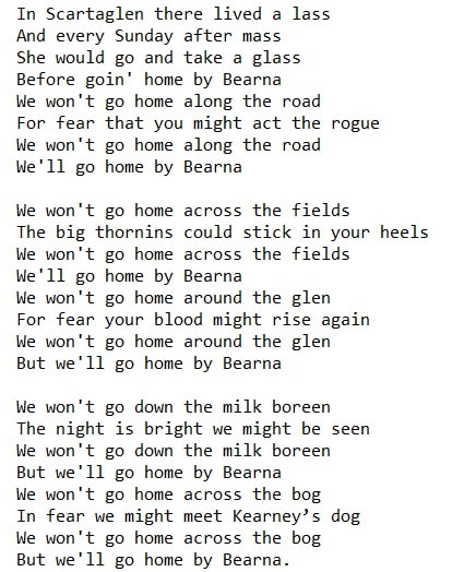 home by Bearna lyrics