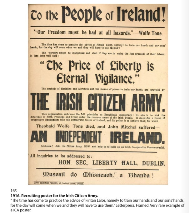 Irish Citizen Army poster