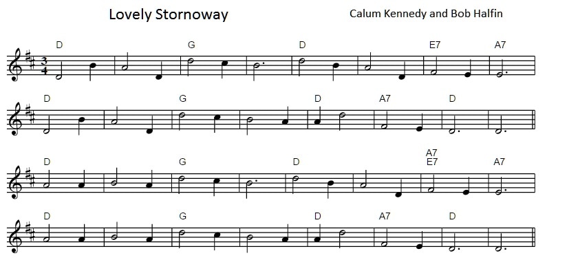 Lovely Stornoway sheet music