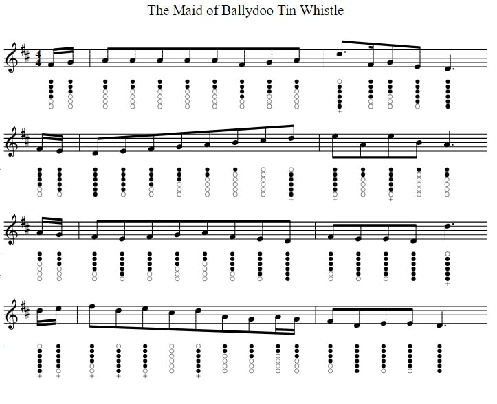 The Maid of Ballydoo sheet music