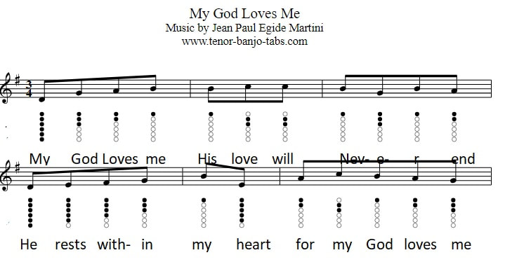 My God Loves Me sheet music