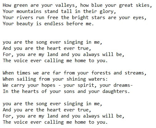 my land lyrics by Celtic Thunder