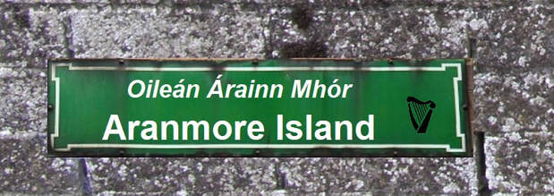 Aranmore Island Road Sign
