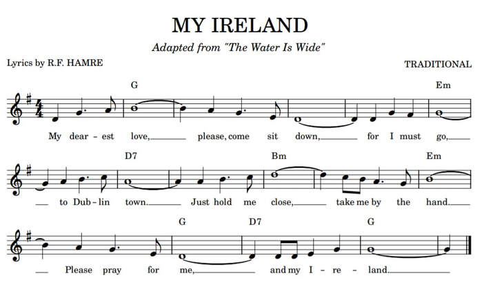 My Ireland sheet music