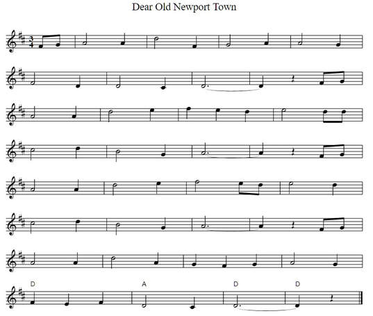 Newport town sheet music