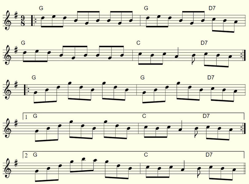 the drops of brandy fiddle sheet music with chords