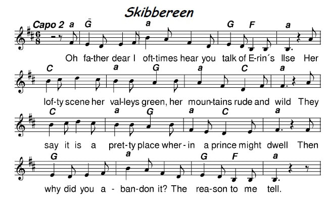 Skibbereen sheet music
