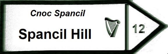 Spancil Hill Street Sign