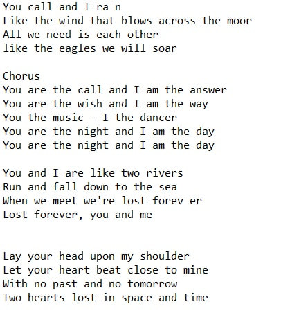 The call and the answer lyrics by The Dubliners