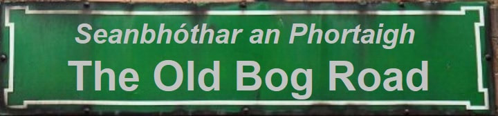 The Old Bog Road Street Sign