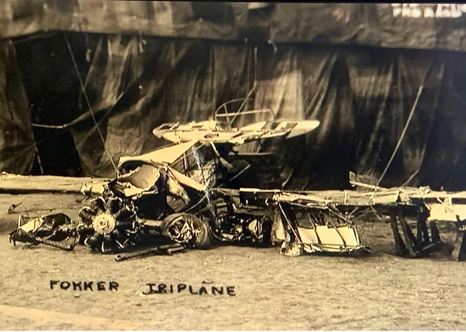 The Red Baron's Plane Wreckage 