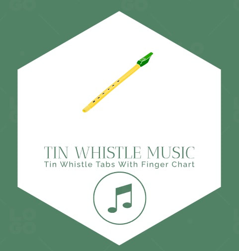 Tin whistle finger chart logo
