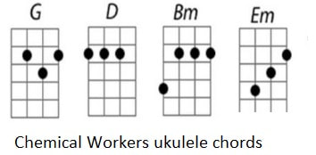 Chemical workers ukulele chords