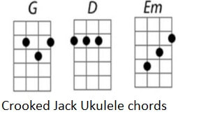 Crooked Jack ukulele chords